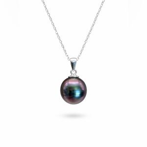 #27 | S925 Tahitian Semi Baroque Pearl Necklace